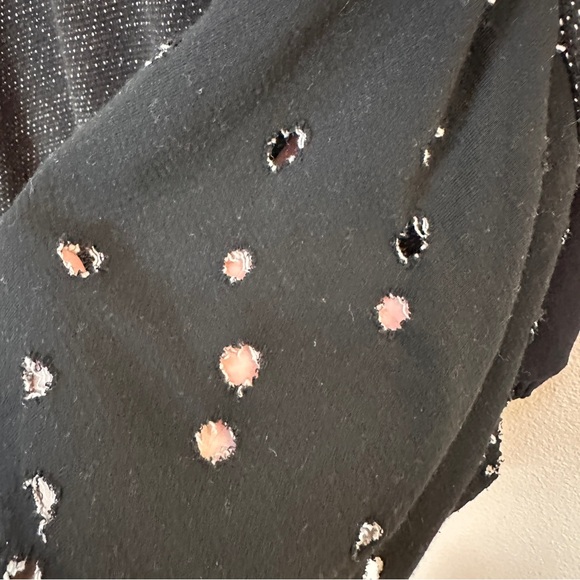 ALEMBIKA Black Trapeze Blouse Tunic Oversized Lagenlook‎ Mix Print Women’s Large - Picture 4 of 5